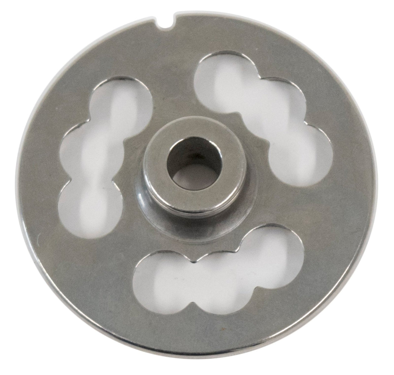 American Eagle AE - G12N/08 - 00 #12 Grinder Plate 0MM, Pass - Through, For AE - G12N/G12NH - TheChefStore.Com