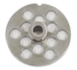 American Eagle AE - G12N/08 - 12 #12 Grinder Plate 1/2” (12MM) For AE - G12N/G12NH - TheChefStore.Com