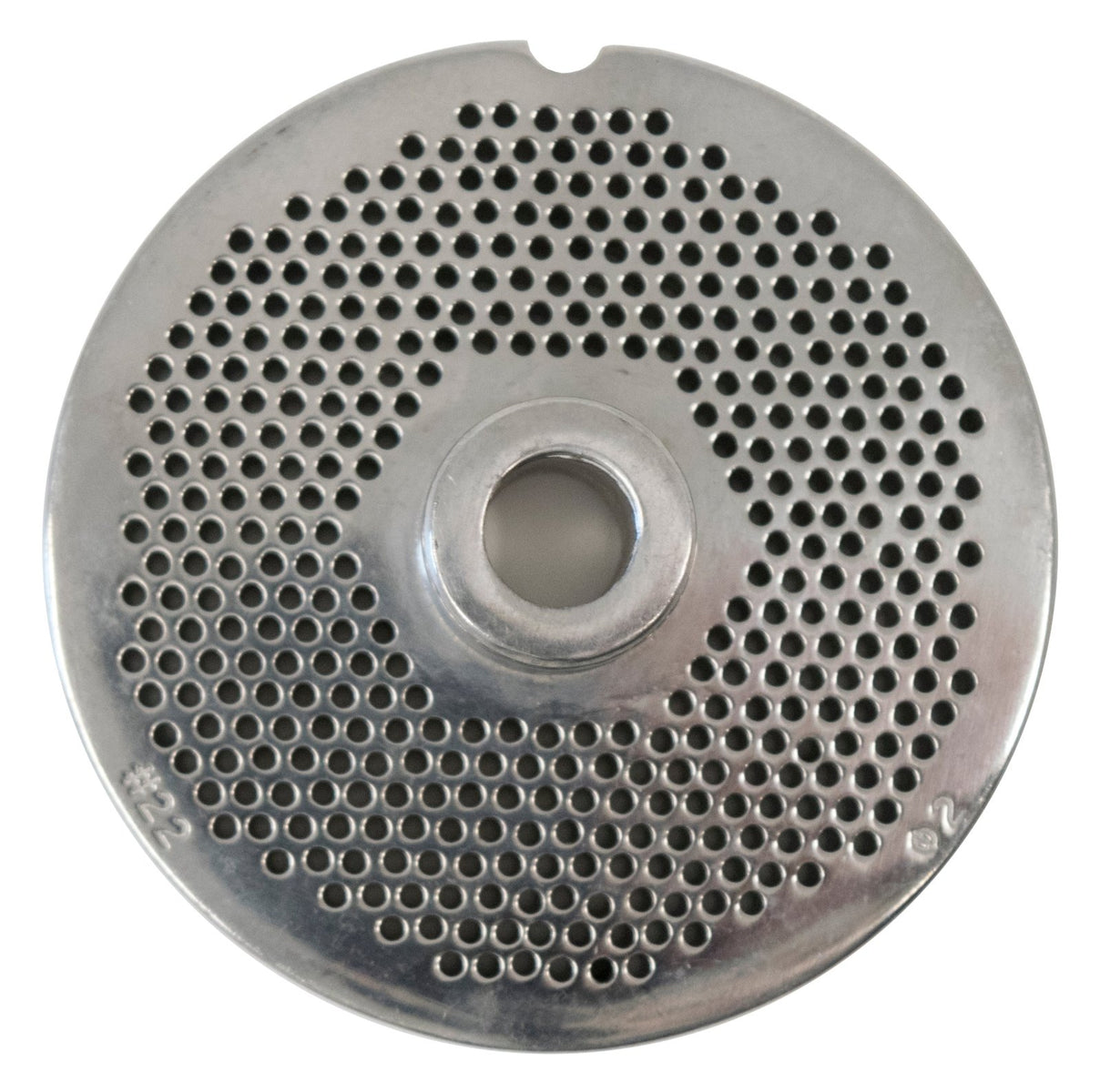 American Eagle AE - G22N/06 - 02 #22 Grinder Plate 1/16” (2MM) For AE - G22N/G22NH - TheChefStore.Com