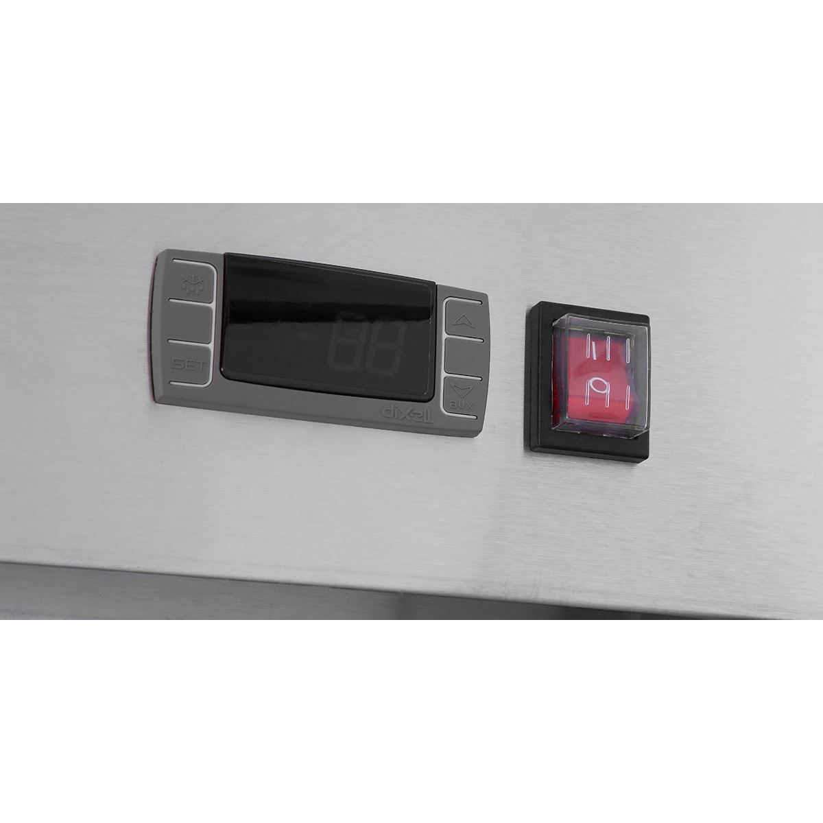 Atosa MBF8006GR Three Door 78" Reach - In Refrigerator Top Mount Series - TheChefStore.Com