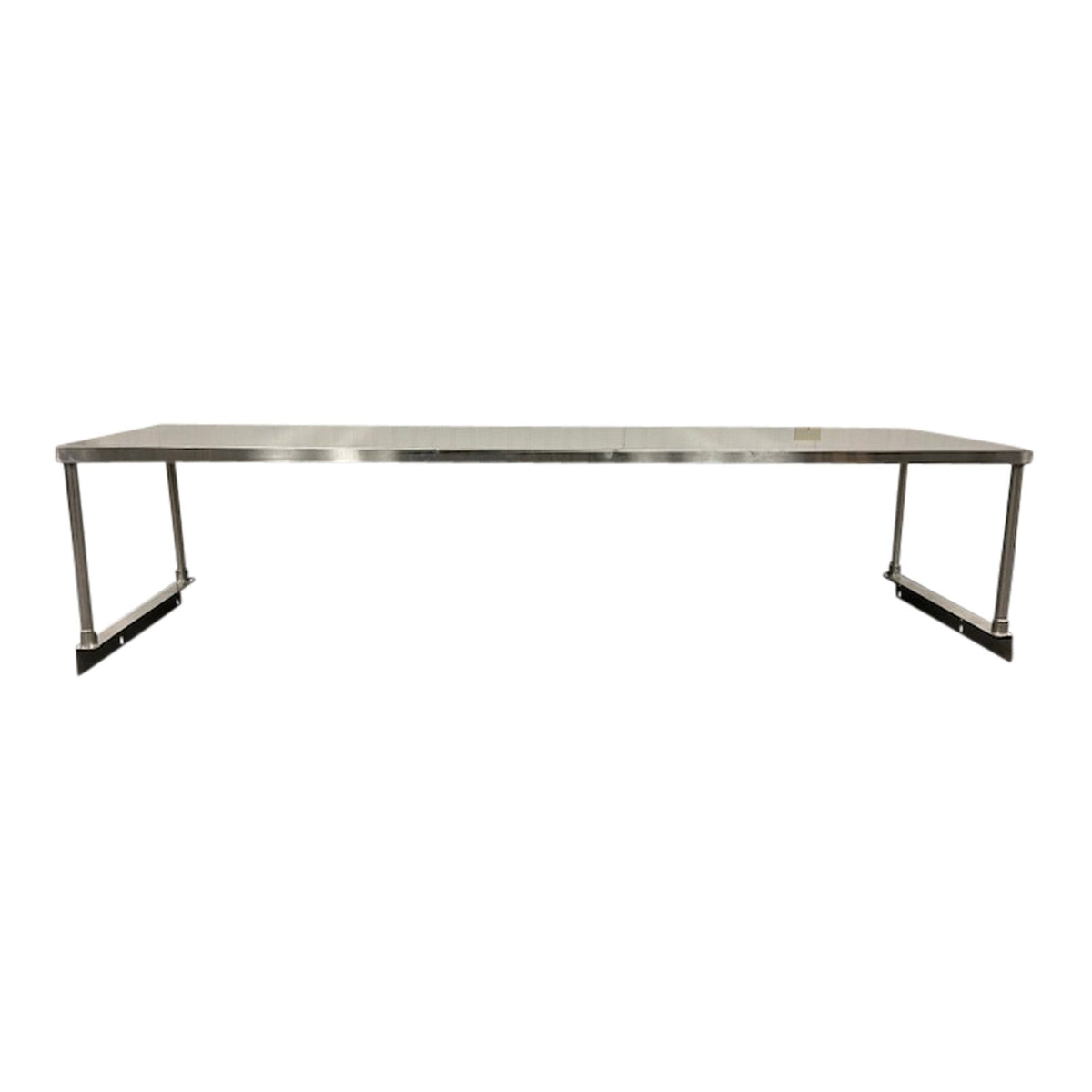 BevLes BVOS - 12 Over Shelf Storage Shelf for 3 - Well Steam Table, 12"W, in Silver (BVOS - 12 - 3) - TheChefStore.Com