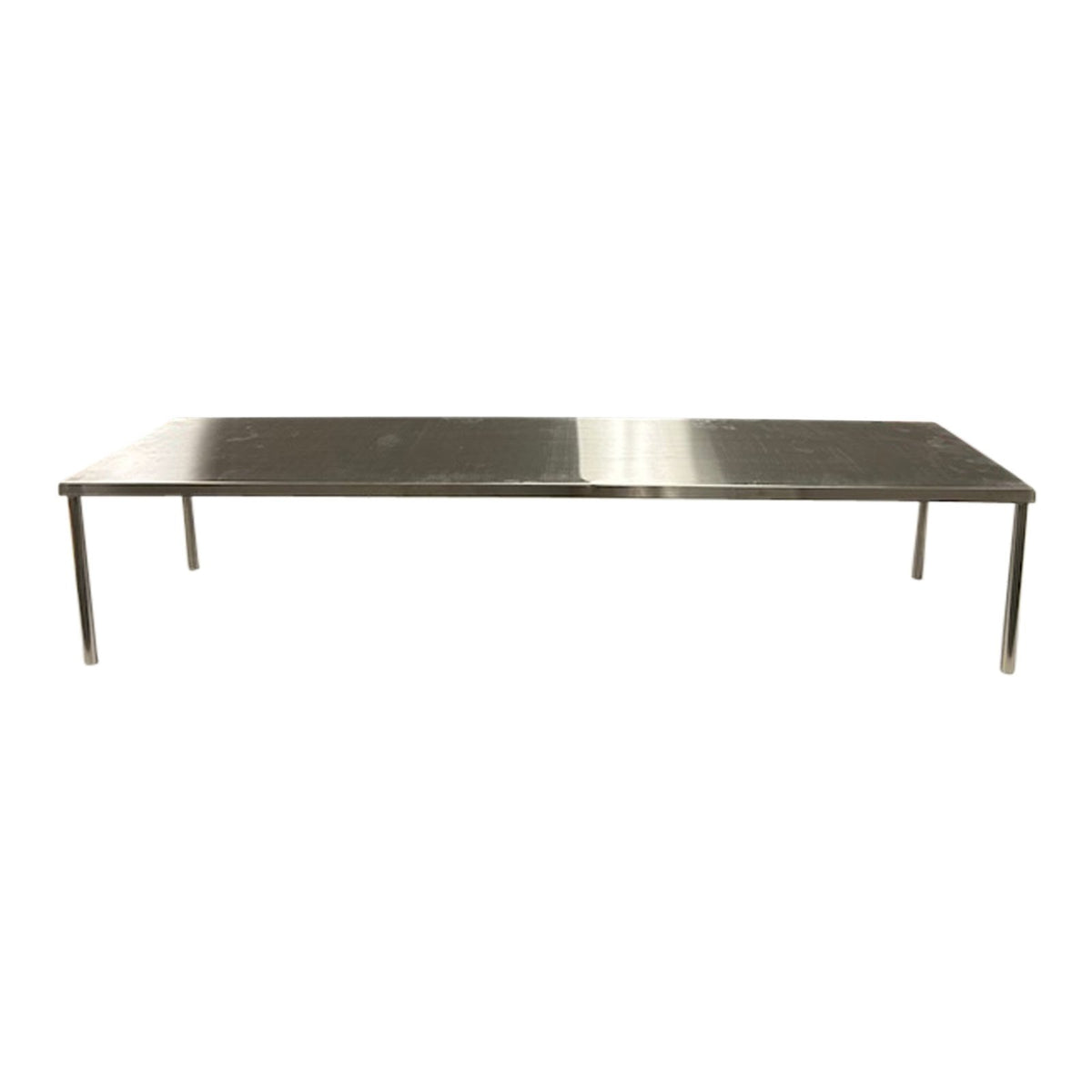 BevLes BVOS - 12 Over Shelf Storage Shelf for 3 - Well Steam Table, 12"W, in Silver (BVOS - 12 - 3) - TheChefStore.Com