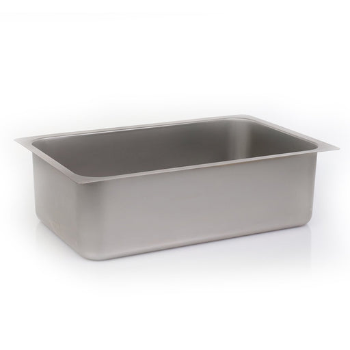 BevLes BVWP - 12 Steam Table Spillage Pan, 12" x 20", in Silver (BVWP - 12 - 20) - TheChefStore.Com