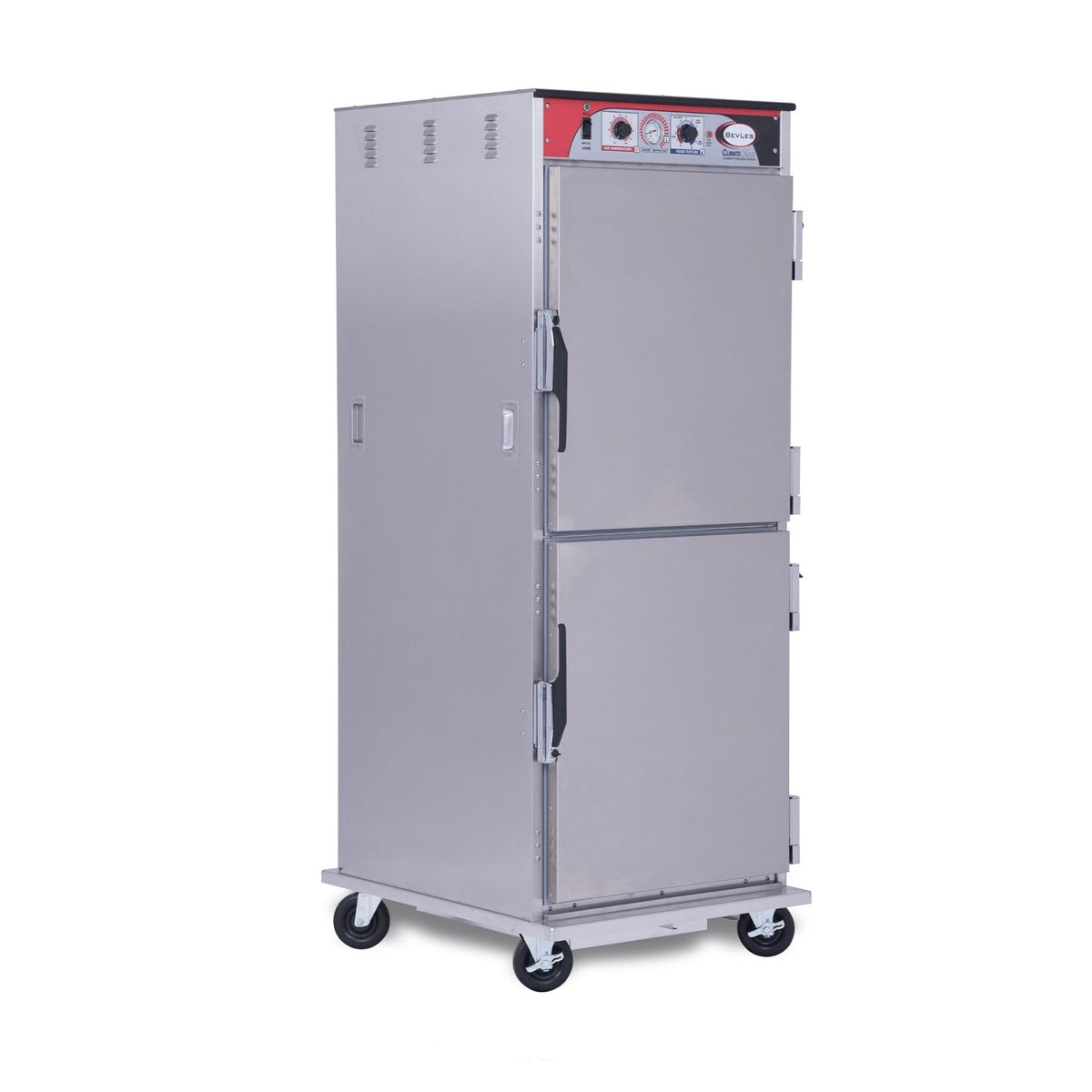 BevLes HCSS74 Climate Select Full Size Humidity Controlled Insulated Heated Holding Cabinet, Universal Width, 115V, in Silver (HCSS74W121) - TheChefStore.Com