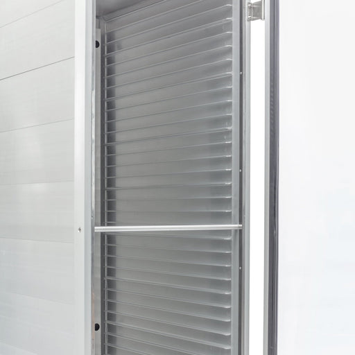 BevLes HPC Full Size Non - Insulated HPC Proofing & Holding Cabinet, 1 Clear Door, in Silver (HPC - 6836) - TheChefStore.Com