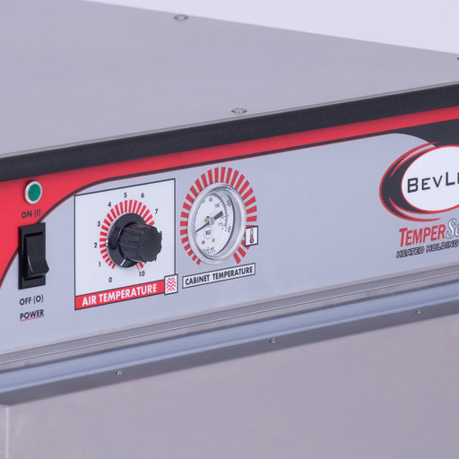 BevLes HTSS34 Temper Select Under Counter Heated Holding Cabinet, Universal Width, 115V, in Silver (HTSS34W41) - TheChefStore.Com