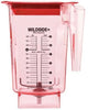 Blendtec 40 - 637 - 62 (WildSideRed - H) WildSide™ Blender Container, 90 oz. - TheChefStore.Com