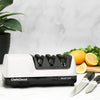 Chef's Choice 1520 AngleSelect Professional Electric Knife Sharpener for Straight Edge and Serrated Knives, White - TheChefStore.Com