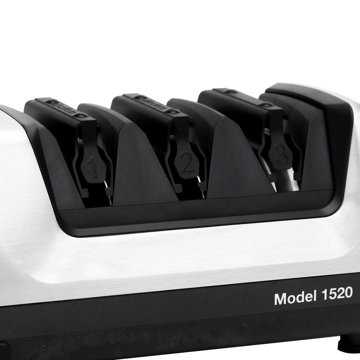 Chef's Choice 1520 AngleSelect Professional Electric Knife Sharpener, in Brushed Metal (0115207) - TheChefStore.Com