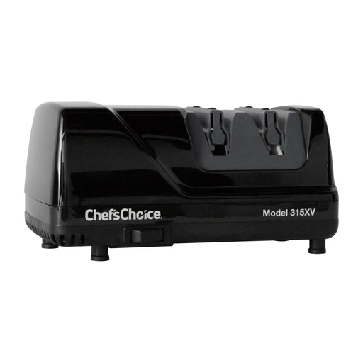 Chef's Choice 315XV Model 315XV Diamond Hone Electric Sharpener for 15° Knives, 2 Stage, in Black (0315101) - TheChefStore.Com