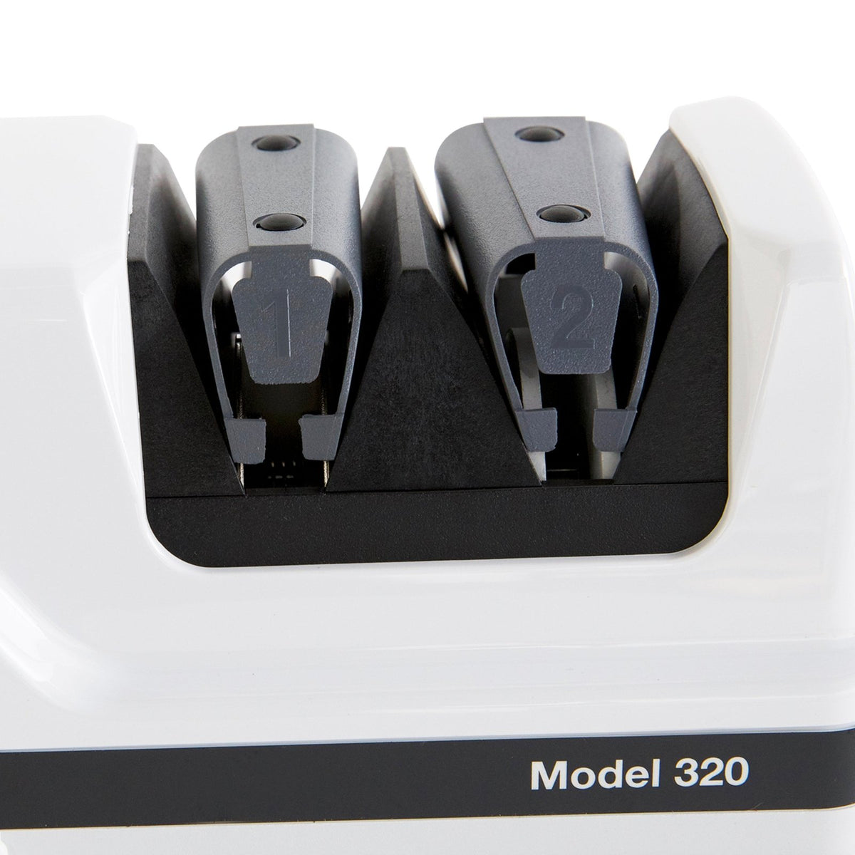 Chef's Choice 320 Professional Electric Knife Sharpener with Diamond Hone, 2 Stage, in White (0320000) - TheChefStore.Com