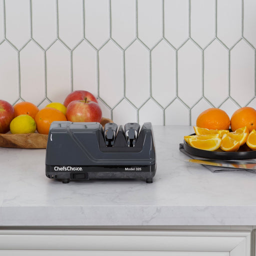 Chef's Choice 325 Diamond Hone Sharp - N - Hone Knife Sharpener, 2 - Stage, in Gray (0325000) - TheChefStore.Com