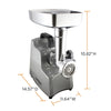 Chef's Choice 720 Model 720 Professional Large Capacity Meat Grinder, in Stainless Steel (7200000) - TheChefStore.Com