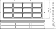 Coldline CBT - 60 - CSG 60" Stainless Steel Refrigerated Salad Bar, Buffet Table with Sneeze Guard, Tray Slide and Pan Cover, Self Service - TheChefStore.Com