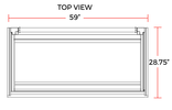 Coldline CD60 60" Refrigerated Bakery Display Case - TheChefStore.Com