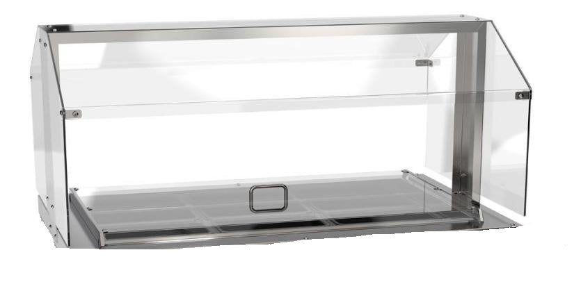 Coldline CSG - 3060 60" Sneeze Guard for Self Service Salad Bar Buffet Table - TheChefStore.Com