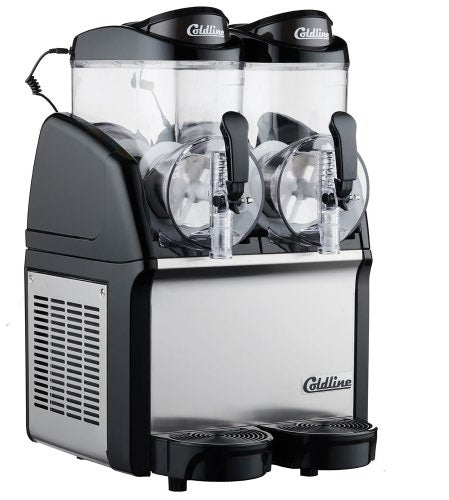 Coldline GRANITA - 2N Double 2 Bowl Pourover Granita Slush Machine, 6 Gallon - TheChefStore.Com