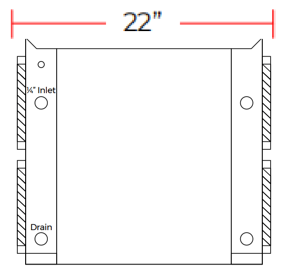 Coldline ICE400T - HA 22” 400 lb. Modular Ice Machine, Air Cooled, Half Cube - TheChefStore.Com