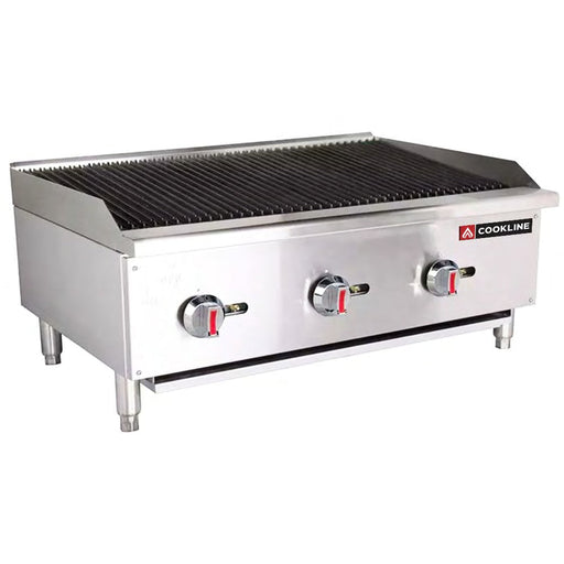 Cookline CCB - 36 36" Gas Countertop Radiant Charbroiler 