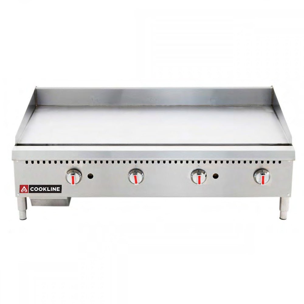 Cookline CGG - 48M 48" Gas Countertop Griddle with Manual Controls, 120,000 BTU - TheChefStore.Com