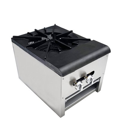 Cookline CSP1 18" Single Burner Countertop Gas Stock Pot Range - TheChefStore.Com