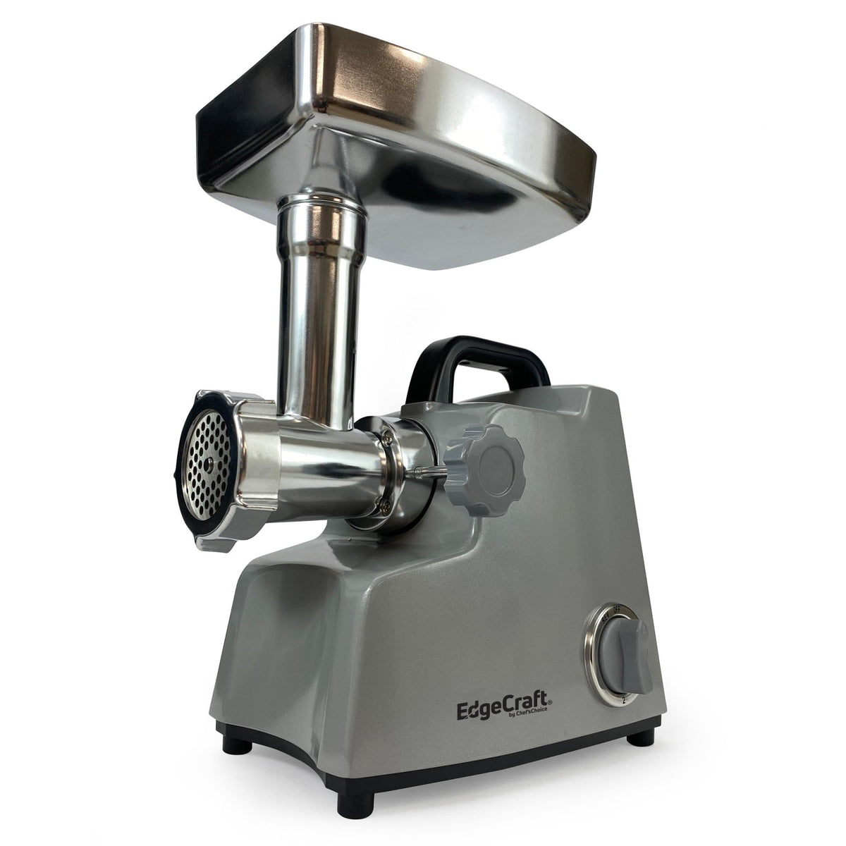 Edgecraft 720 Professional Large Capacity Meat Grinder, in Stainless Steel (GNE720GY13) - TheChefStore.Com