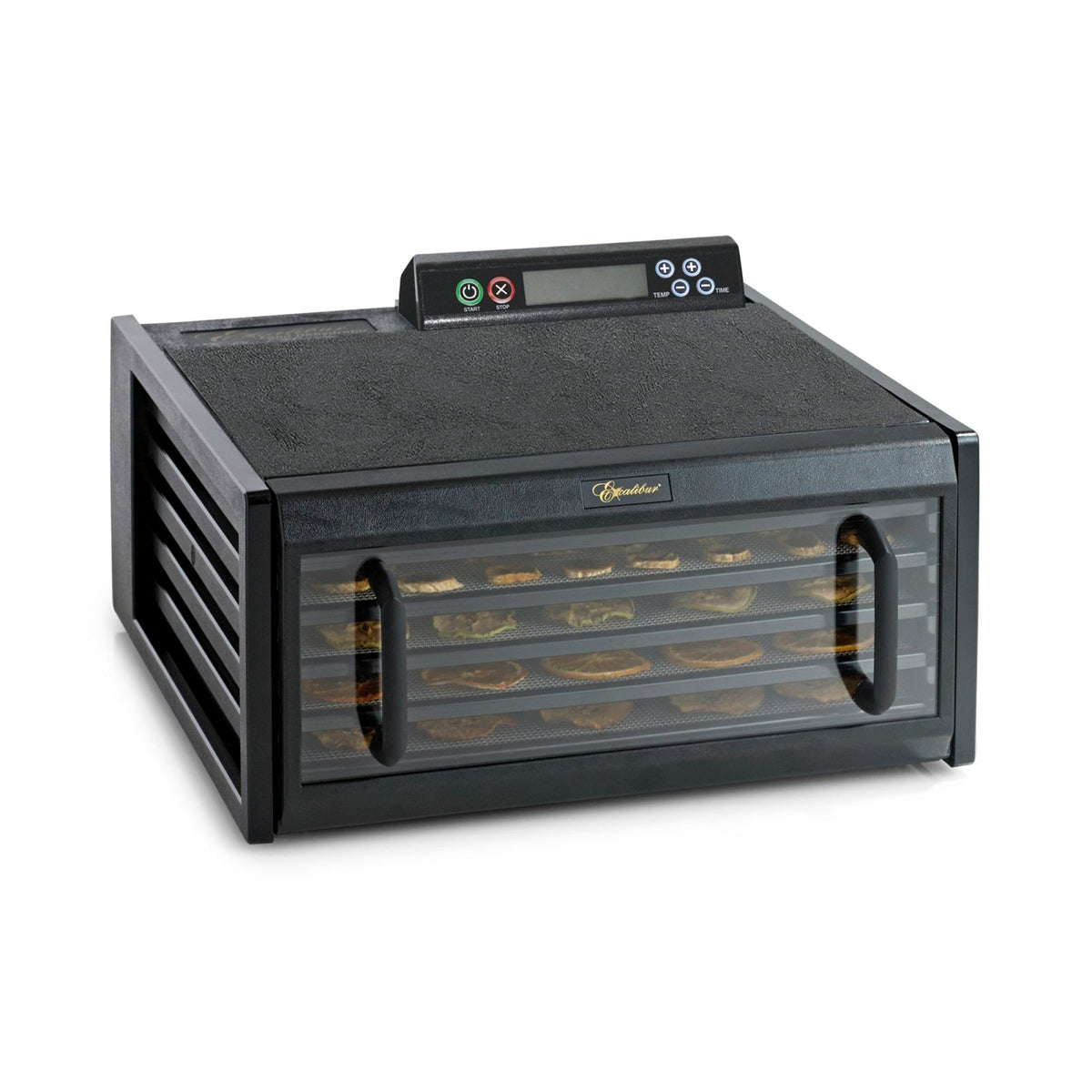 Excalibur 3548CDB 5 - Tray Food Dehydrator with Digital 48 - HR Timer, in Black - TheChefStore.Com