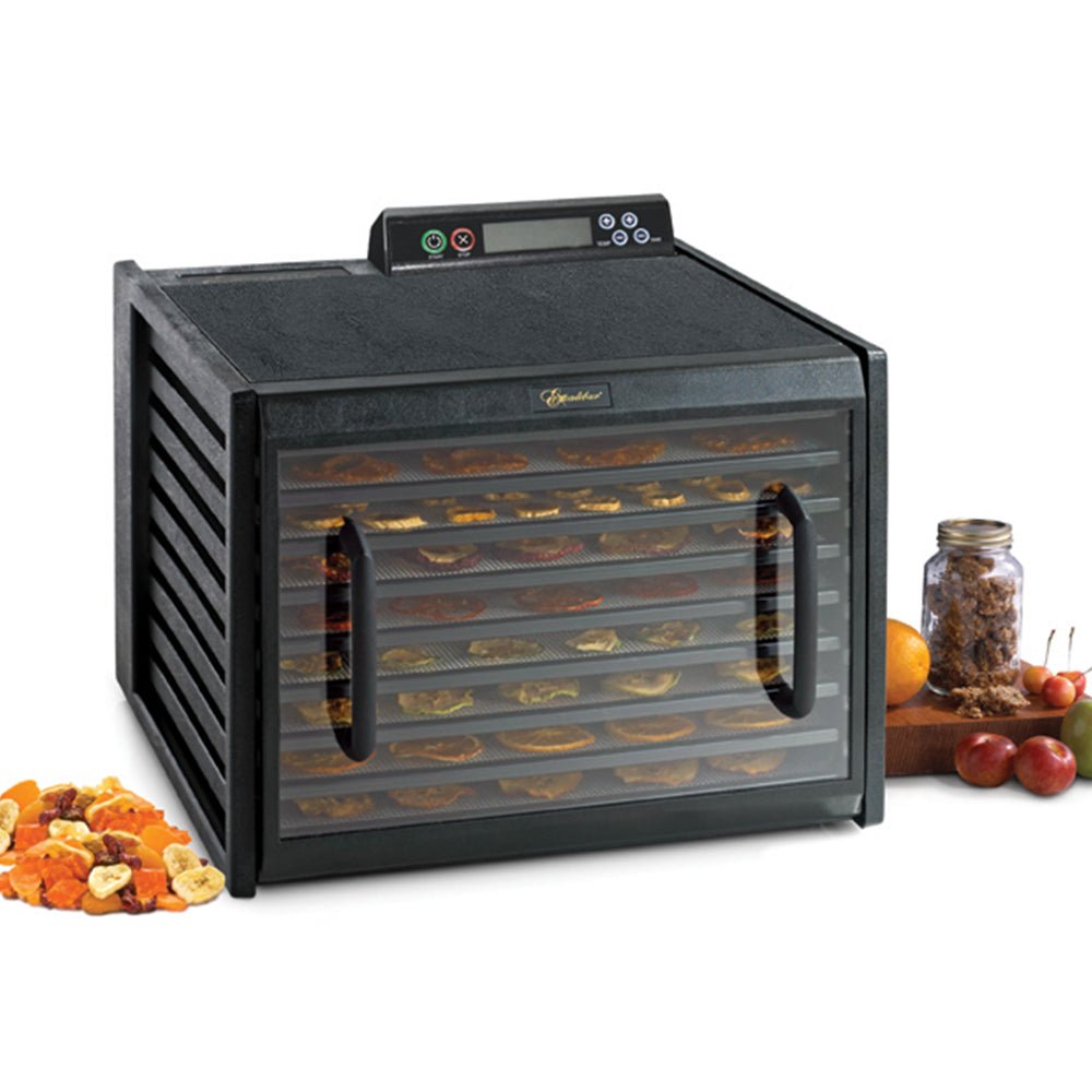 Excalibur 3948CDB 9 - Tray Food Dehydrator with Digital 48 - HR Timer and Adjustable Thermostat, in Black - TheChefStore.Com