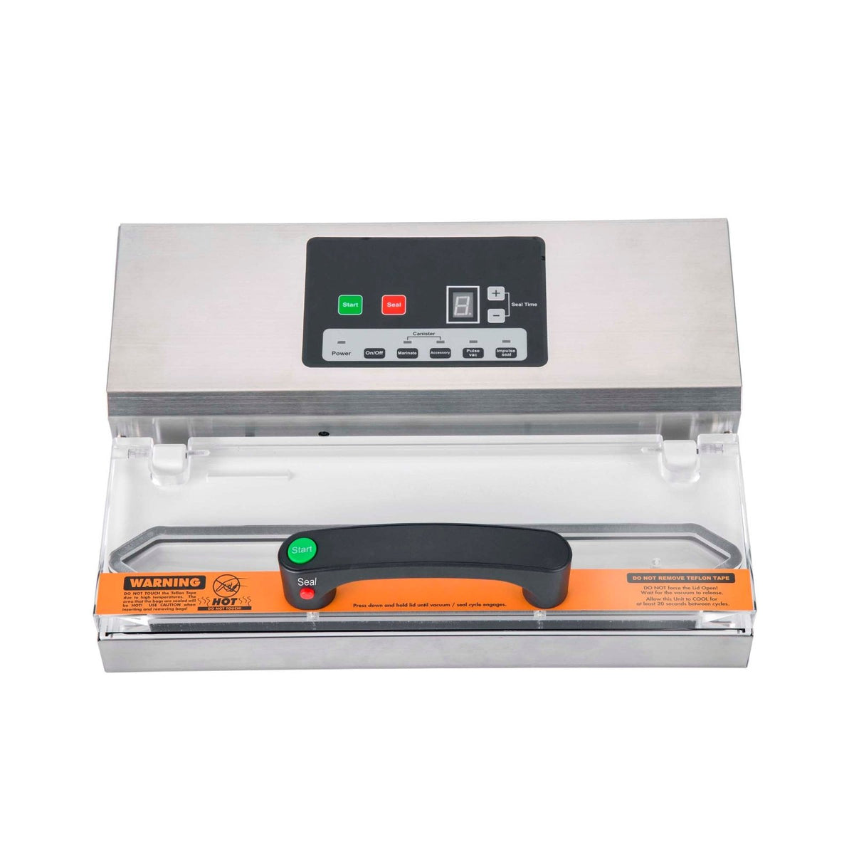 Excalibur EPV12 12” Professional Vacuum Sealer with 5mm Instant Seal Function and Dual Pump, in Stainless Steel - TheChefStore.Com