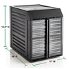 Excalibur RES10 10 - Tray Dual - Zone Food Dehydrator with Digital Control, in Black - TheChefStore.Com