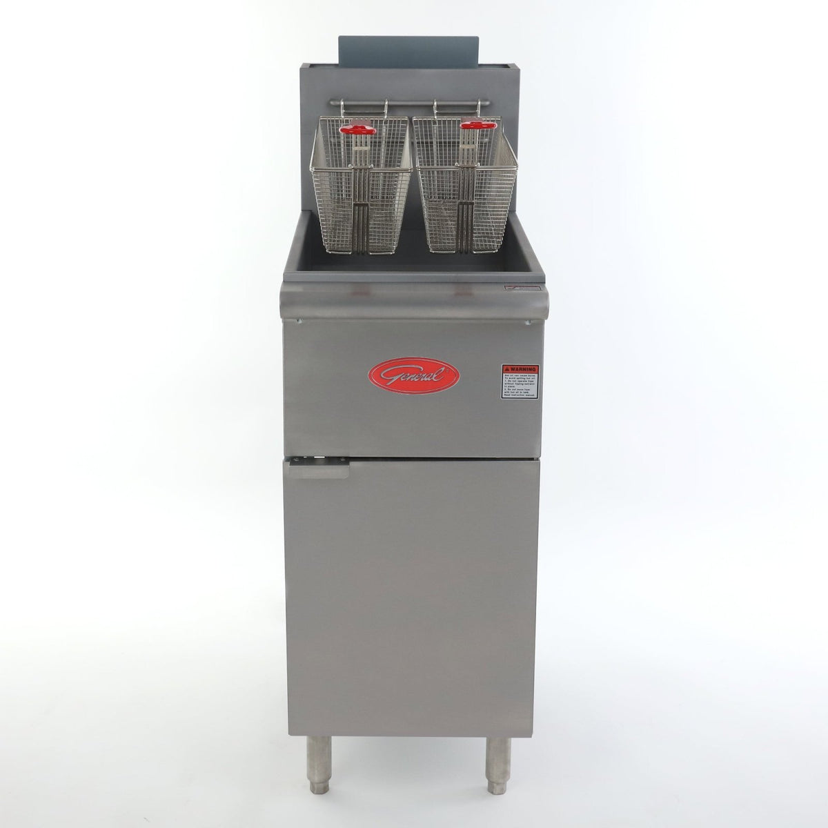 General GFF3 - 40 Deep Fryer, 40 lb., 90,000 BTU, in Stainless Steel (GFF3 - 40N) - TheChefStore.Com