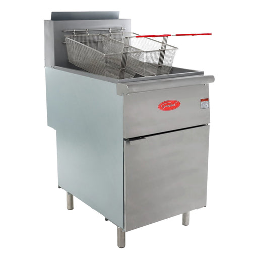 General GFF5 - 70 Deep Fryer, 70 lb., 150,000 BTU, in Stainless Steel (GFF5 - 70LP) - TheChefStore.Com