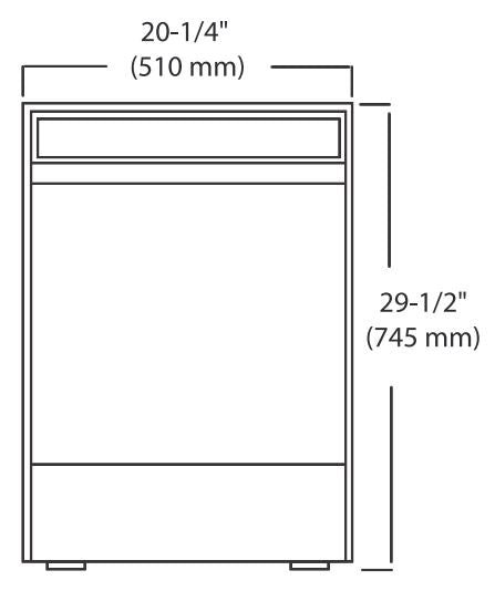 Jet - Tech 727E Glasswasher, High - Temp, Built - in Electric Booster Heater, 30 Racks Per Hour - TheChefStore.Com