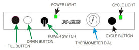 Jet - Tech X - 33 Undercounter Dishwasher, Low Temp, 37 Racks Per Hour - TheChefStore.Com