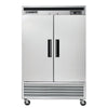 Maxx Cold MCR - 49FDHC Double Door Reach - In Refrigerator, Bottom Mount, 54"W, 42.8 cu. ft. Storage Capacity, in Stainless Steel - TheChefStore.Com