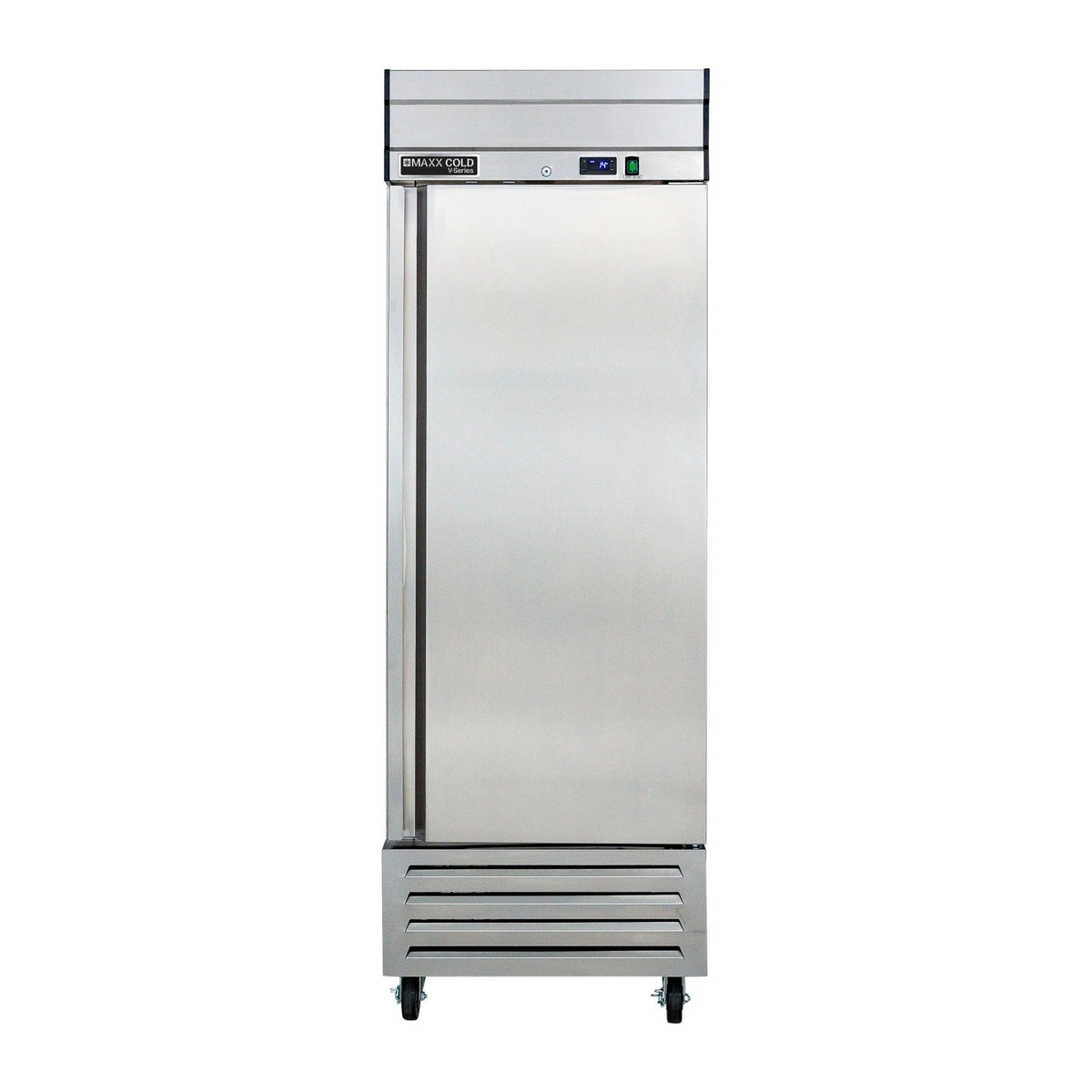 Maxx Cold MVF - 23FD V - Series 1 Door Reach - In Freezer, Bottom Mount, 27"W, 19 cu. ft. Storage Capacity, in Stainless Steel (MVF - 23FDHC) - TheChefStore.Com