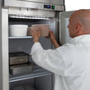 Maxx Cold MVF - 23FD V - Series 1 Door Reach - In Freezer, Bottom Mount, 27"W, 19 cu. ft. Storage Capacity, in Stainless Steel (MVF - 23FDHC) - TheChefStore.Com