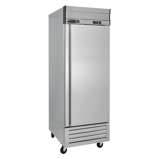Maxx Cold MVF - 23FD V - Series 1 Door Reach - In Freezer, Bottom Mount, 27"W, 19 cu. ft. Storage Capacity, in Stainless Steel (MVF - 23FDHC) - TheChefStore.Com