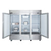 Maxx Cold MVF - 72FD V - Series 3 Door Reach - In Freezer, Bottom Mount, 81"W, 65 cu. ft. Storage Capacity, in Stainless Steel (MVF - 72FDHC) - TheChefStore.Com