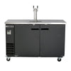 Maxx Cold MXBD60 - 1BHC X - Series Single Tower, 2 Tap Beer Dispenser, 61"W, 14.2 cu. ft. - TheChefStore.Com
