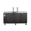 Maxx Cold MXBD72 - 2BHC X - Series Dual Tower, 2 Tap Beer Dispenser, 73"W, 17.3 cu. ft. - TheChefStore.Com