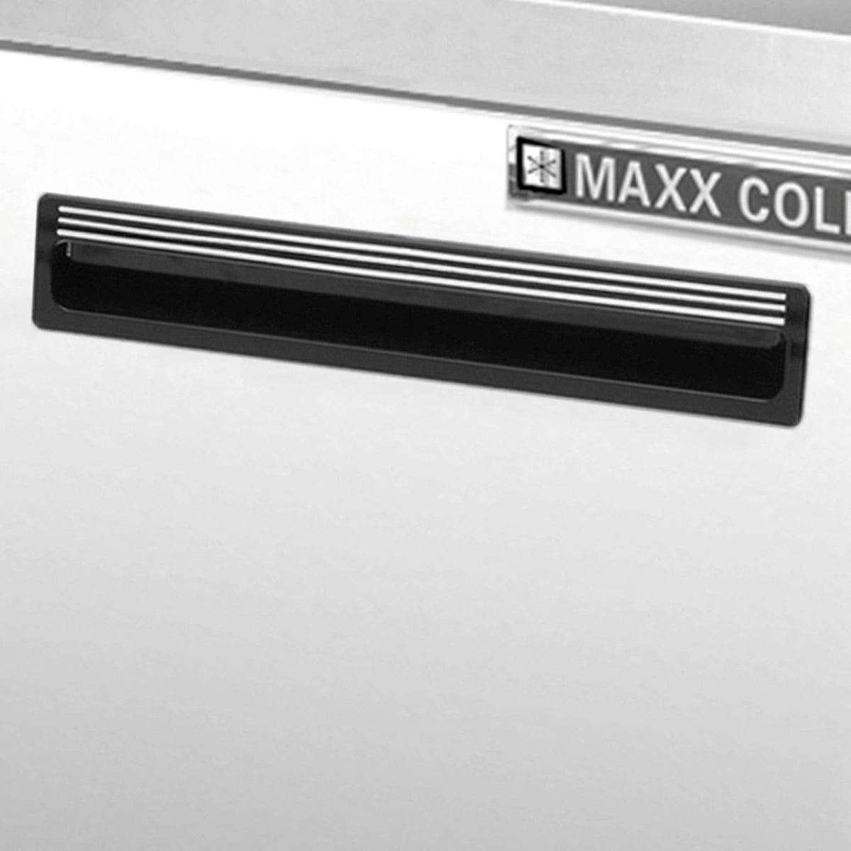 Maxx Cold MXCR27UHC Single Door Undercounter Refrigerator, 27.5"W, 6.5 cu. ft. Storage Capacity, in Stainless Steel - TheChefStore.Com