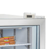 Maxx Cold MXM1 - 2FHC X - Series Glass Door Countertop Merchandiser Freezer, 22.4"W, 2.1 cu. ft. Storage Capacity, in White - TheChefStore.Com