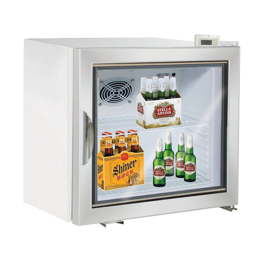 Maxx Cold MXM1 - 2RHC X - Series Countertop Merchandiser Refrigerator, 22.4"W, 2.1 cu. ft. Storage Capacity, in White - TheChefStore.Com
