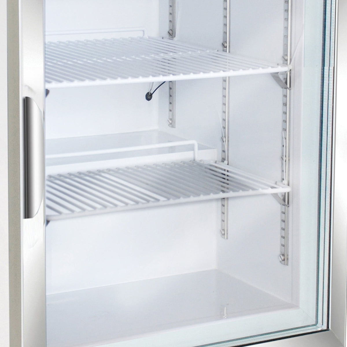 Maxx Cold MXM1 - 3.5FHC X - Series Glass Door Countertop Merchandiser Freezer, 24.4"W, 3.5 cu. ft. Storage Capacity, in White - TheChefStore.Com