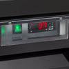 Maxx Cold MXM3 - 72RBHC X - Series Triple Glass Door Merchandiser Refrigerator, 81"W, 72 cu. ft. Storage Capacity, in Black - TheChefStore.Com