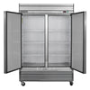 Maxx Cold MXSF - 49FDHC Bottom Mount 2 Door Reach - In Freezer, 54" W, 42.9 Cu Ft, in Stainless Steel - TheChefStore.Com