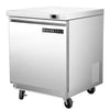 Maxx Cold MXSF29UHC Single Door Undercounter Freezer, 27.5"W, 6.7 cu. ft. Storage Capacity, in Stainless Steel - TheChefStore.Com