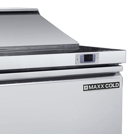 Maxx Cold MXSR60SHC Two - Door Refrigerated Sandwich and Salad Prep Station, 61.2"W, 17.83 cu. ft. Storage Capacity, Equipped with - TheChefStore.Com