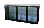 Migali C - BB72G - HC 72" Glass Door Back Bar Refrigerator, Competitor Series - TheChefStore.Com